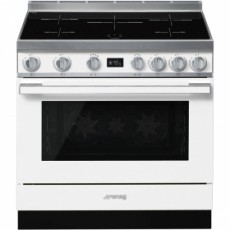 Smeg CPF9IPWH 90cm A+ inductiefornuis pyrolyse oven wit