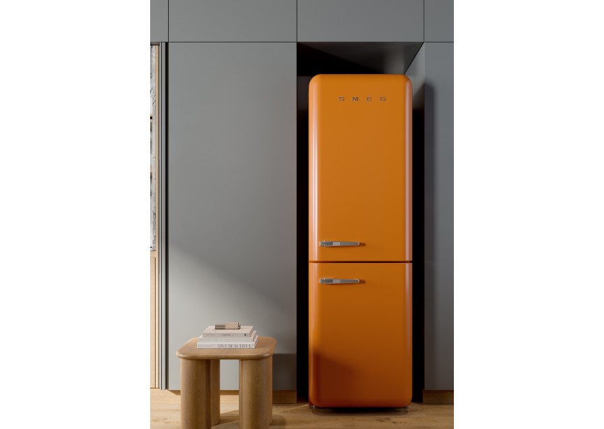 Smeg FAB32LOR5 Retro Oranje koel vries combinatie