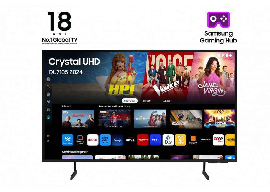 Samsung TU43DU7105 43 109 cm 4K UHD Smart TV 2024