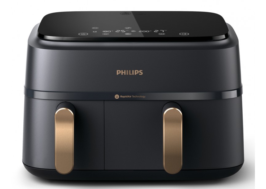 Philips NA352/04 Duo Rapid Airfryer Kleine/Grote lade Rekje